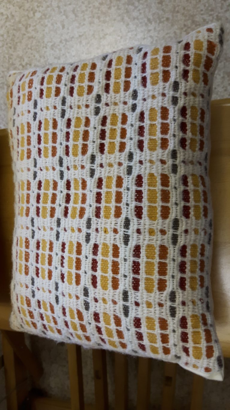 Weaving at Strathcona Place 55+ Centre Edmonton Weavers' Guild